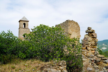 Campomaggiore vecchio, borgo fantasma,Potenza,Basilicata,Italy