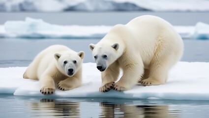 Obraz premium Experience the enchanting charm of the Arctic with 