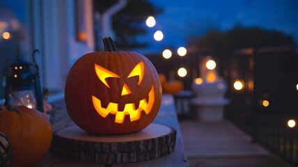 halloween pumpkin lantern