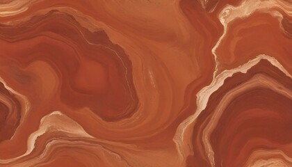 Obraz premium Abstract red and beige marble texture with flowing patterns and elegant design