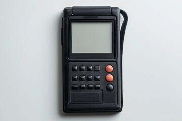 Fototapeta premium pager, beeper mockup on white background