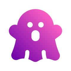 ghost gradient icon