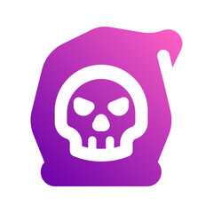 grim reaper gradient icon