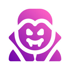 vampire gradient icon
