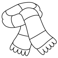 Scarf outline