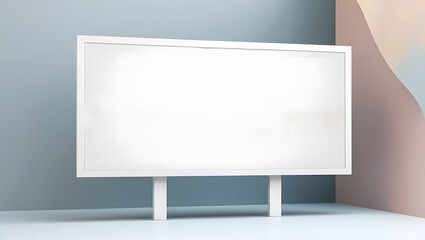Blank Billboard Mockup