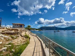 Obraz premium views around Fiskardo , Kefalonia, Greece