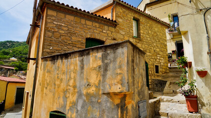 Castelmezzano, il borgo antico immersi nei tipici panorami delle Dolomiti Lucane,Potenza,Basilicata,Italy-37