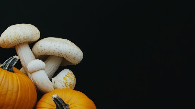 It is decorated with orange, squelette, citrouille, chave souris, araign&eacute;e, and space for writing on the halloween banni&egrave;re.