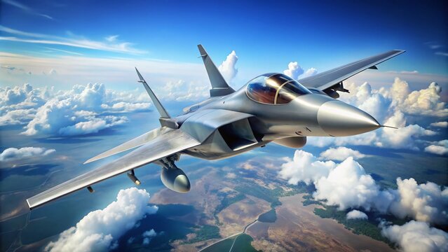 Sleek, silver, and highly maneuverable, this Russian-built, twin-engine, multirole fighter jet soars majestically
