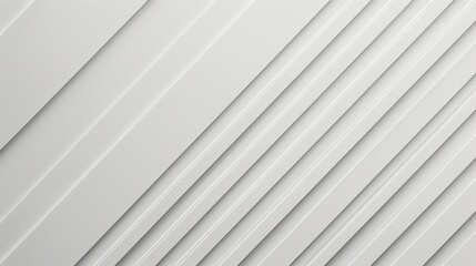 Obraz premium This background design features a clean, white canvas with a subtle diagonal stripe pattern in muted gray.
