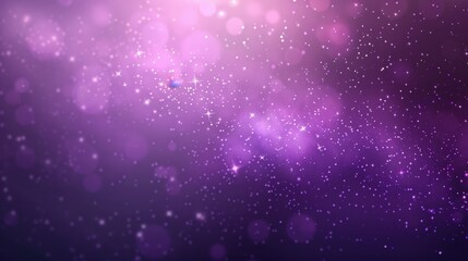 This background design features a gradient transition from deep purple to soft lavender, with delicate star-like specks scattered across.
