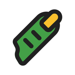 finger outline fill icon