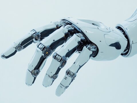 Robot Hand Close Up