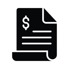 Use this bill icon for clear financial documentation