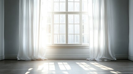 Sunlight Streaming Through a Window