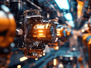 Obraz premium Lighting setup in room