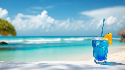 cocktail on the beach