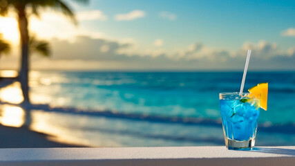 cocktail on the beach