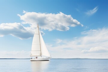 Fototapeta premium Sailboat sky transportation outdoors.
