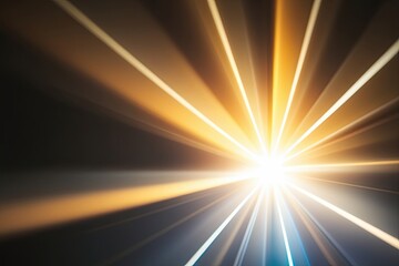 Obraz premium Radiant Sunbeams and Mesmerizing Light Effects with Brilliant Highlights