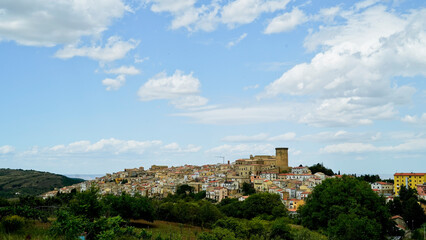 Fototapeta premium Tricarico,Matera,Basilicata,Italy