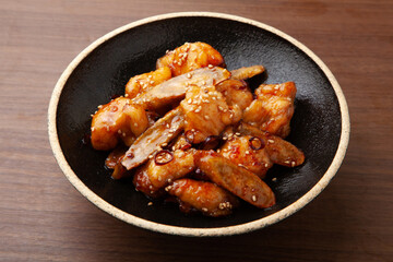 甘辛鳥牛蒡
