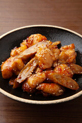 甘辛鳥牛蒡