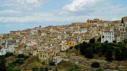 Fototapeta premium Tricarico,Matera,Basilicata,Italy