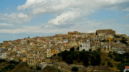 Fototapeta premium Tricarico,Matera,Basilicata,Italy