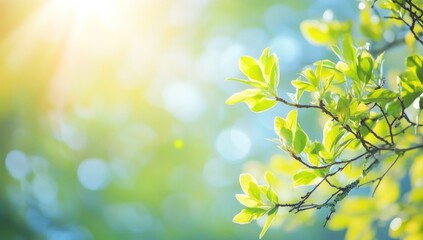Obraz premium Sunlight Through Leaves