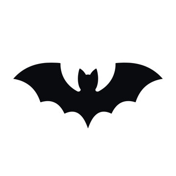 recommend clip art: halloween bet silhouette flat icon