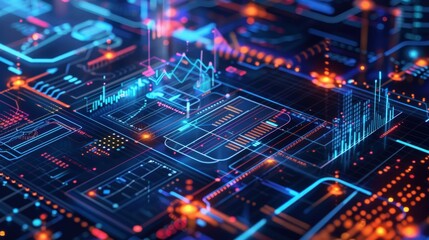 Obraz premium implementation of AI-driven credit scoring systems.