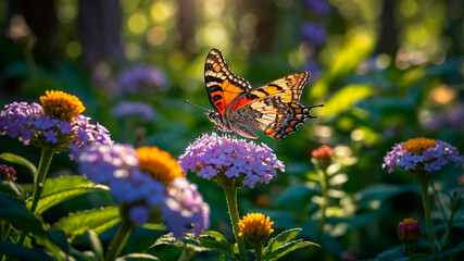 butterfly on flower