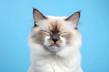 white persian cat