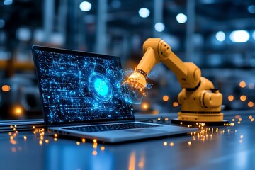 Agile production embracing digital transformation, using tools like AI and IoT to enhance flexibility and speed