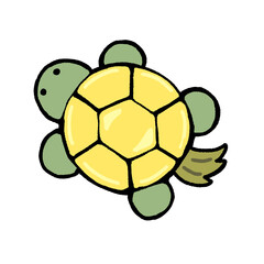 Fototapeta premium 縁起物の亀