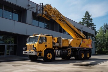 Truck vehicle transportation architecture.