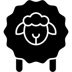 Animal, lamb, sheep, wool, farm Icon