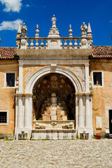 Fototapeta premium il magnifico monastero dei Frati Certosini, Certosa di Padula, Padula, Salerno, Campania, Italy