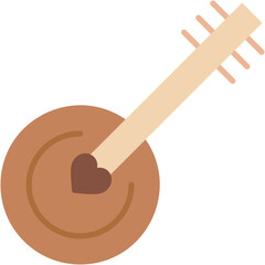 guitar, music, love, heart ,love and romance, miscellaneous, valentines day Icon