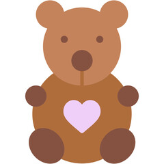 teddy bear, love, heart , love and romance, miscellaneous, valentines day, valentine Icon