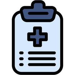 Obraz premium Report, Healthcare And Medical, Pharmacy, Clipboard, Reports, Medicine Icon