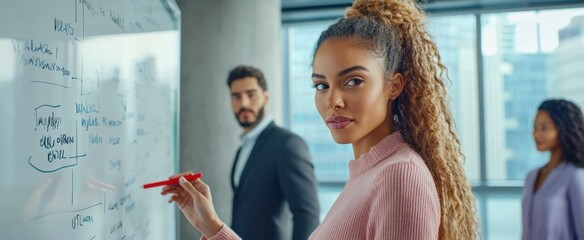 The Professional at Whiteboard