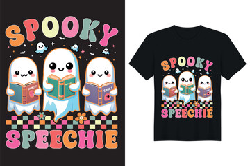 SPOOKY SPEECHIE  HALLOWEEN T SHIRT