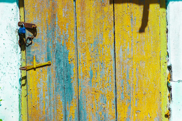 old wooden doors background