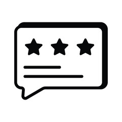 Collect opinions with this feedback icon for user reviews and ratings