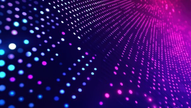Abstract Neon Lights Background