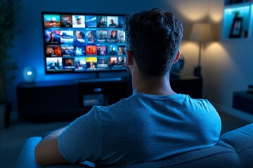 Adaptive customization for streaming services, with curated content packages based on viewer preferences like genres or regions