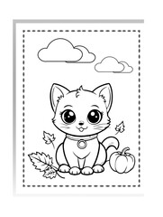 Cat Coloring Pages